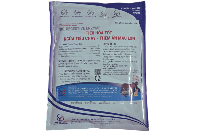 BIO-B.SUBTILIS  MEN TIÊU HÓA (Trộn)