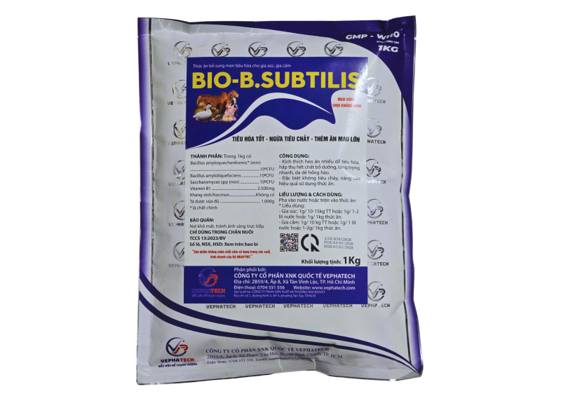 B.SUBTILIS  MEN CHỊU KHÁNG SINH  Dạng hòa tan