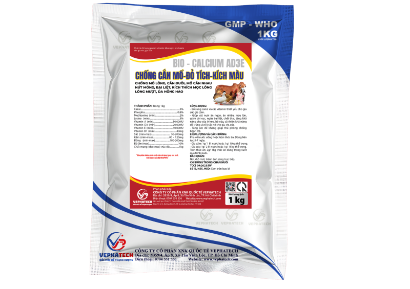 CALCIUM AD3E-BIOTIN (Tan) CHỐNG CẮN MỔ