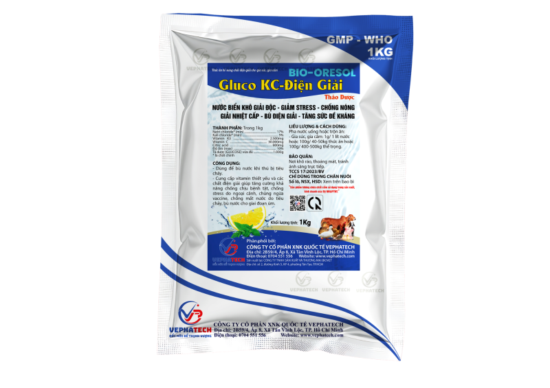ORESOL  ĐIỆN GIẢI GLUCO KC